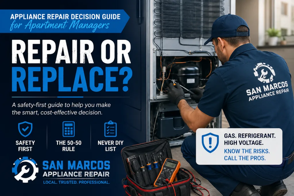 Deciding whether to repair or replace a dishwasher