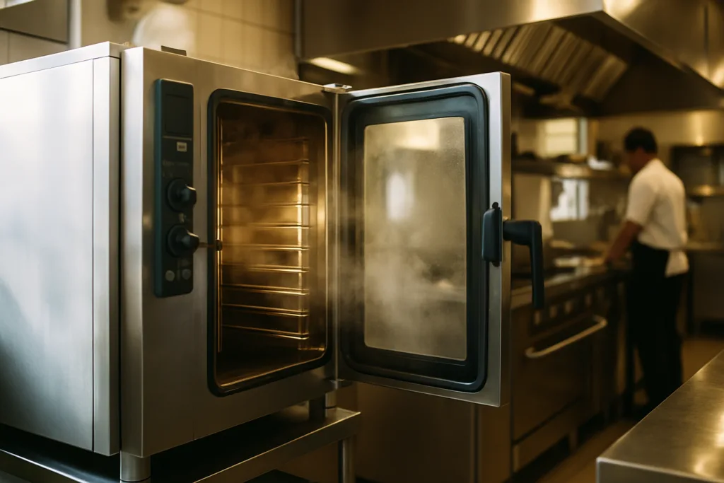 Commercial cooking equipment serviced for restaurant kitchens