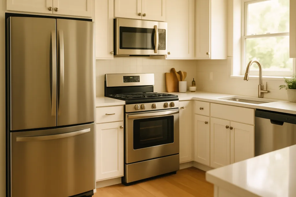 Residential kitchen appliances covered by brand repair services